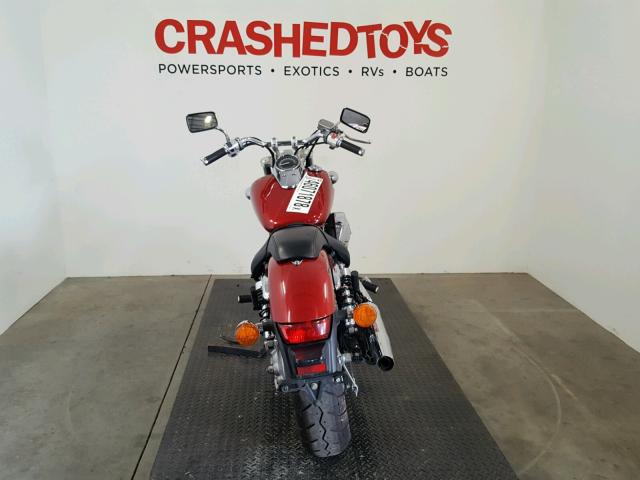 JH2RC53008K110240 - 2008 HONDA VT750 C2 RED photo 4