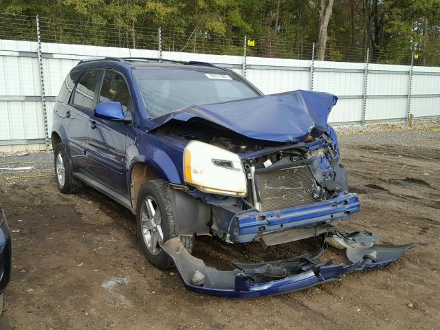 2CNDL63FX66174259 - 2006 CHEVROLET EQUINOX BLUE photo 1