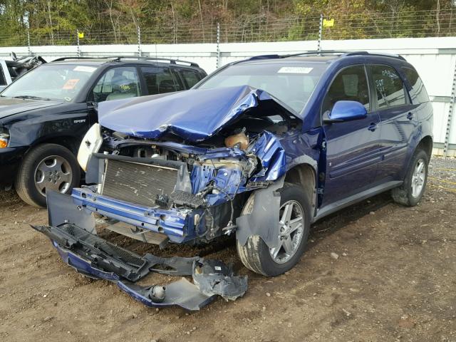 2CNDL63FX66174259 - 2006 CHEVROLET EQUINOX BLUE photo 2