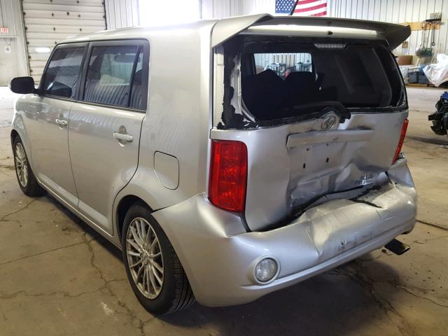 JTLKE50E881001250 - 2008 TOYOTA SCION XB ვერცხლისფერი ფოტო 3