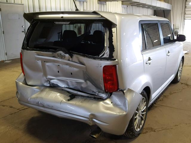 JTLKE50E881001250 - 2008 TOYOTA SCION XB ვერცხლისფერი ფოტო 4