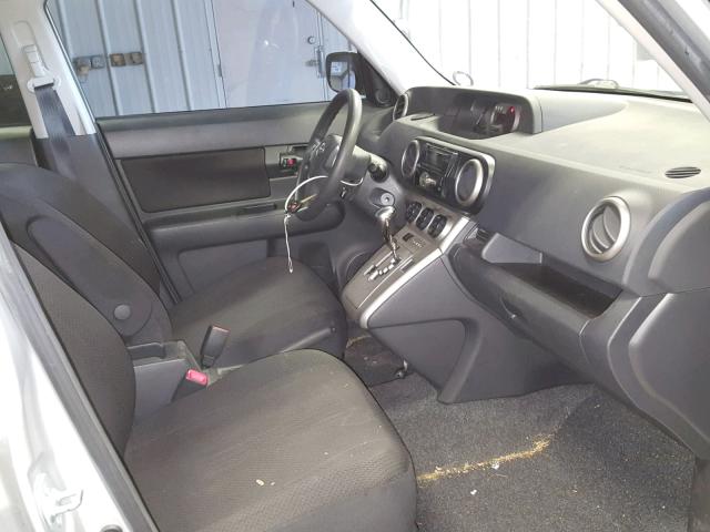 JTLKE50E881001250 - 2008 TOYOTA SCION XB ვერცხლისფერი ფოტო 5