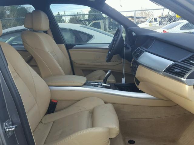 5UXFE43509L275324 - 2009 BMW X5 XDRIVE3 Մոխրագույն լուսանկար 5