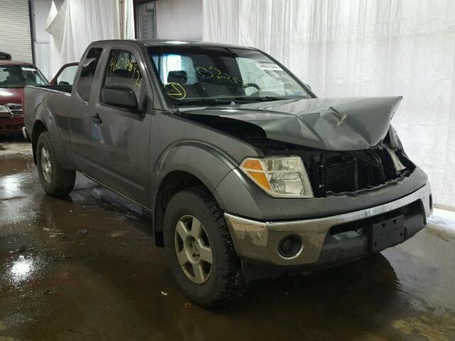 1N6AD06W26C462195 - 2006 NISSAN FRONTIER K GRAY photo 1