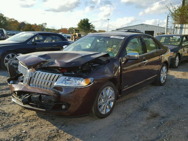 3LNDL2L31CR810974 - 2012 LINCOLN MKZ MAROON photo 2