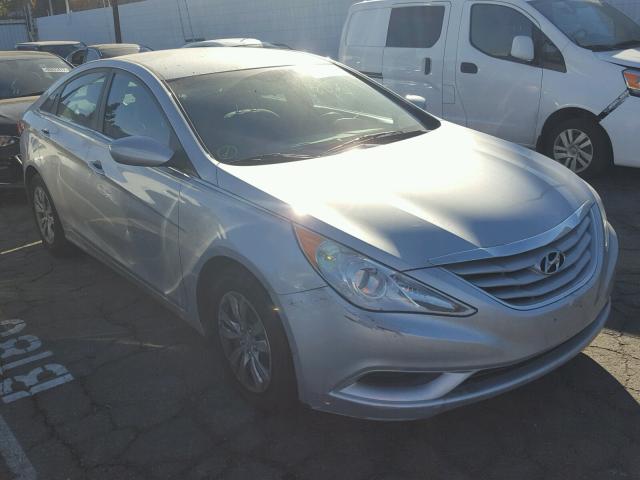 5NPEB4AC4CH405902 - 2012 HYUNDAI SONATA GLS SILVER photo 1