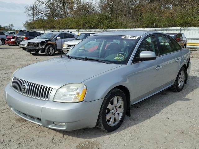 1MEHM40156G616296 - 2006 MERCURY MONTEGO LU SILVER photo 2