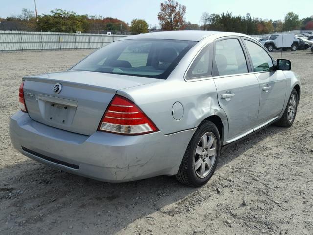 1MEHM40156G616296 - 2006 MERCURY MONTEGO LU SILVER photo 4