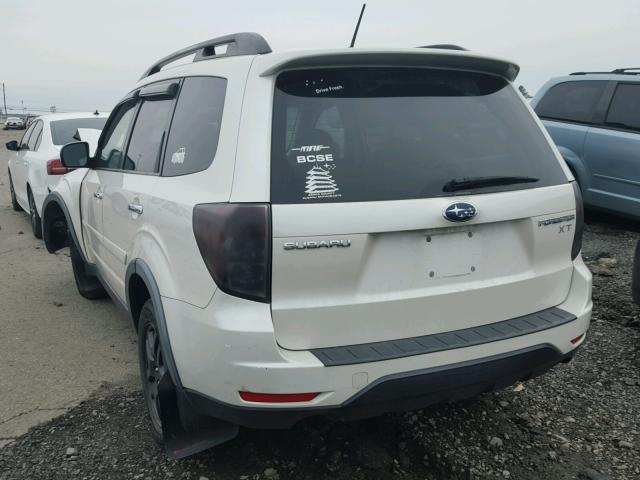 JF2SH65659H723716 - 2009 SUBARU FORESTER 2 WHITE photo 3