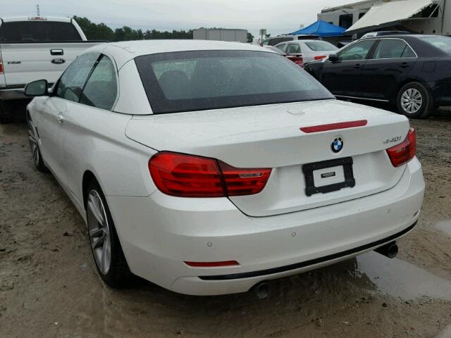 WBA4T9C59H5A14966 - 2017 BMW 440I WHITE photo 3