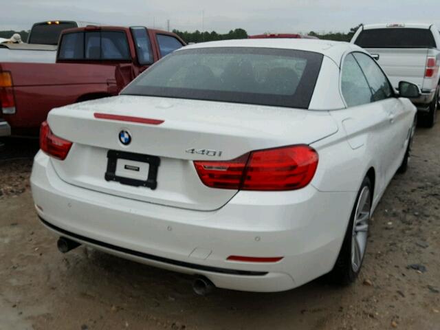 WBA4T9C59H5A14966 - 2017 BMW 440I WHITE photo 4