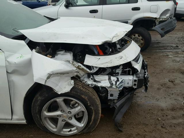 1G1ZB5ST8HF139851 - 2017 CHEVROLET MALIBU LS თეთრი ფოტო 9