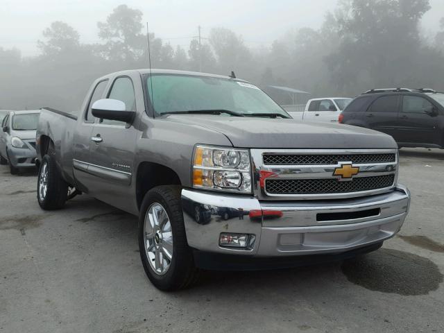 1GCRCSE07DZ177603 - 2013 CHEVROLET SILVERADO SILVER photo 1