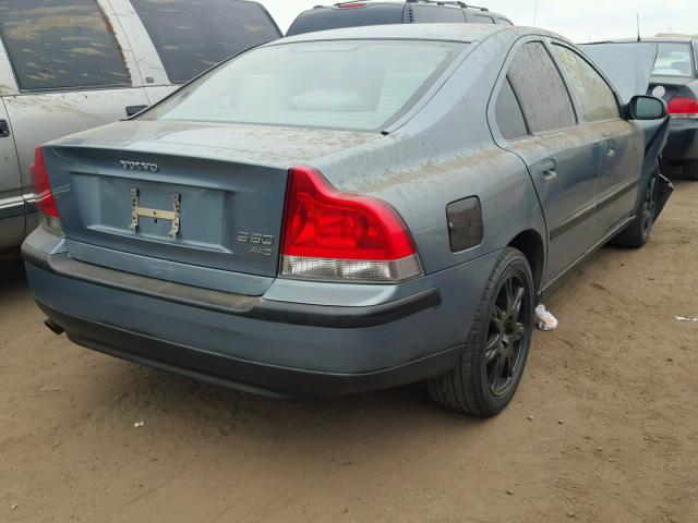 YV1RH58D822156051 - 2002 VOLVO S60 GREEN photo 4