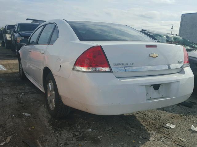 2G1WG5EK7B1218160 - 2011 CHEVROLET IMPALA LT WHITE photo 3