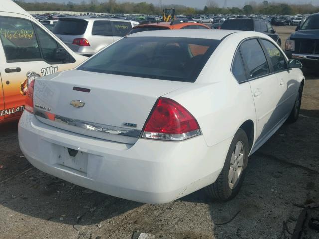 2G1WG5EK7B1218160 - 2011 CHEVROLET IMPALA LT WHITE photo 4