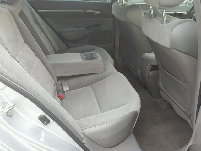 1HGFA16838L083915 - 2008 HONDA CIVIC EX SILVER photo 6