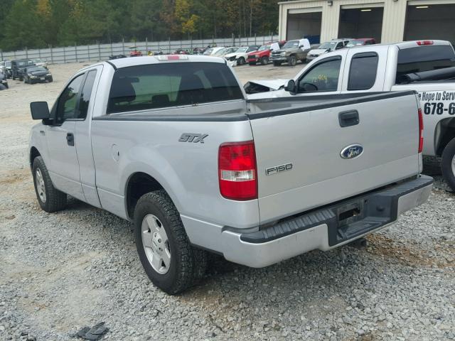 1FTRF12W66NA42729 - 2006 FORD F150 SILVER photo 3