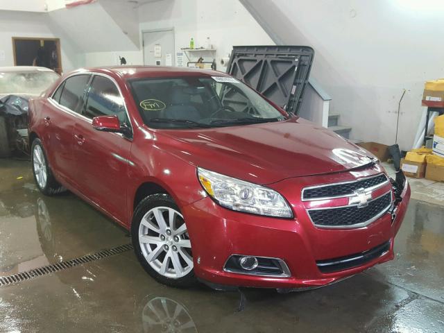 1G11E5SA2DU138171 - 2013 CHEVROLET MALIBU 2LT RED photo 1