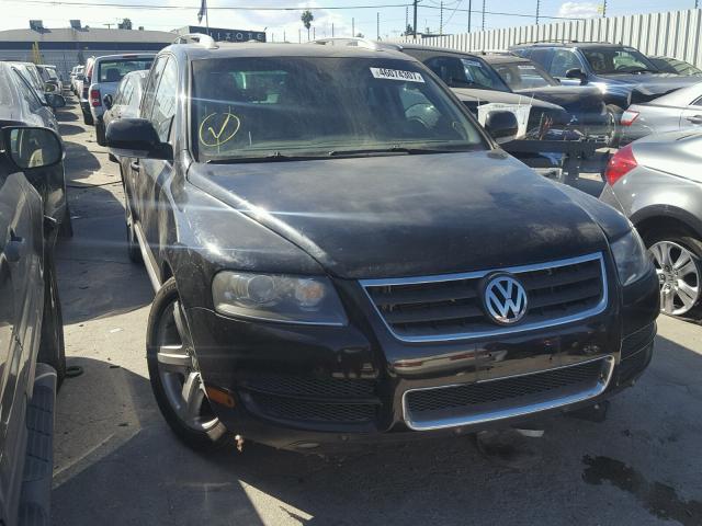 WVGMB77L27D025954 - 2007 VOLKSWAGEN TOUAREG V8 BLACK photo 1