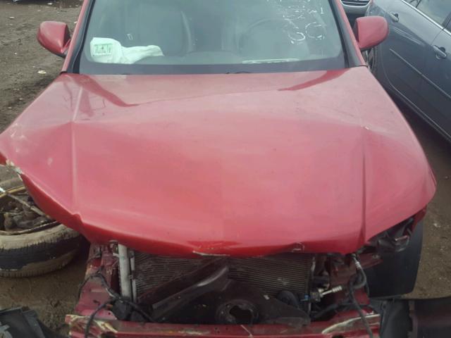 2CKDL63F566172321 - 2006 PONTIAC TORRENT RED photo 7