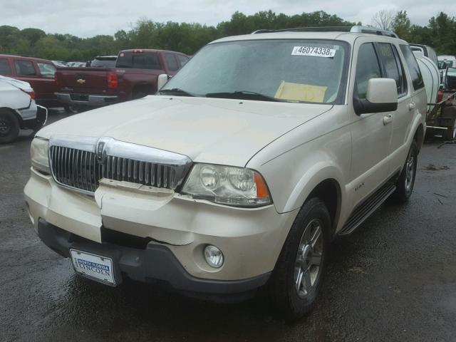 5LMEU88H35ZJ26948 - 2005 LINCOLN AVIATOR 米色 照片 2
