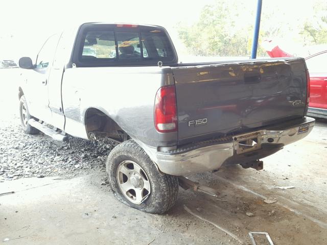 2FTRX18W04CA26081 - 2004 FORD F-150 HERI GRAY photo 3