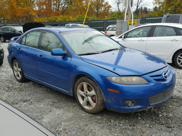 1YVHP84D465M50671 - 2006 MAZDA 6 S BLUE photo 1