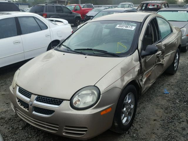 1B3ES56CX3D242128 - 2003 DODGE NEON SXT GOLD photo 2