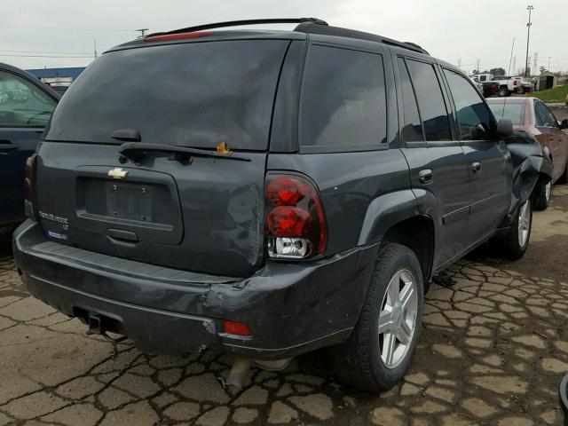 1GNDT13SX72173560 - 2007 CHEVROLET TRAILBLAZE GRAY photo 4