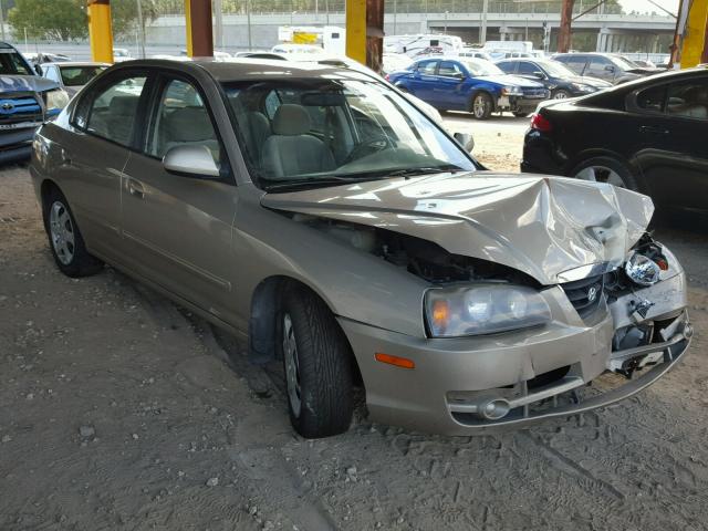 KMHDN46D96U320967 - 2006 HYUNDAI ELANTRA GL GOLD photo 1