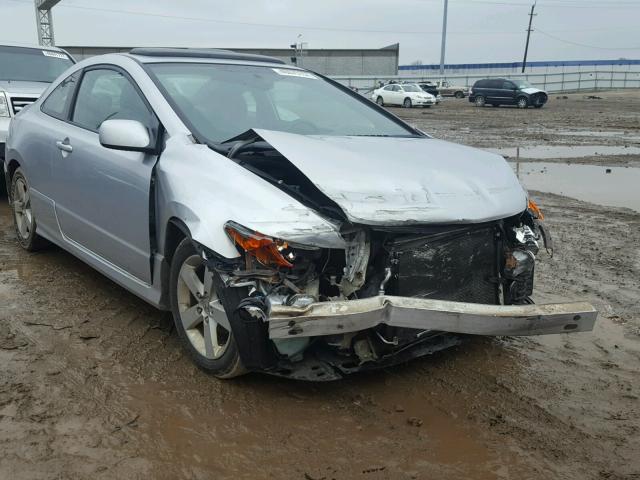 2HGFG12827H547132 - 2007 HONDA CIVIC EX SILVER photo 1