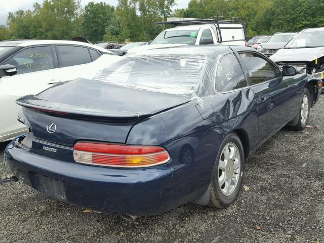 JT8CH32Y0T0050488 - 1996 LEXUS SC 400 BLUE photo 4