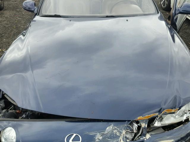 JT8CH32Y0T0050488 - 1996 LEXUS SC 400 BLUE photo 7