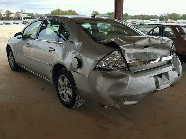 2G1WB58KX69168162 - 2006 CHEVROLET IMPALA SILVER photo 3