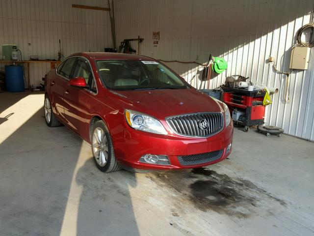 1G4PP5SK6E4109175 - 2014 BUICK VERANO RED photo 1