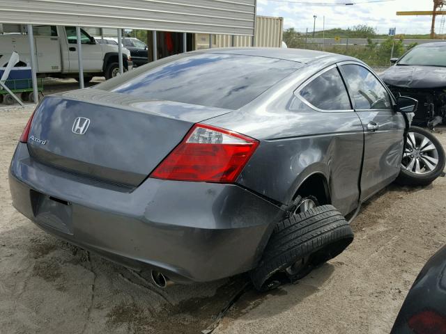 1HGCS1B39AA000449 - 2010 HONDA ACCORD GRAY photo 4