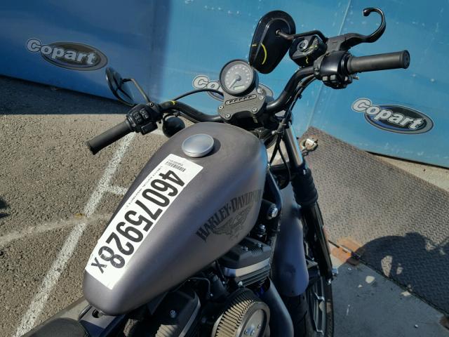 1HD4LE232HC408814 - 2017 HARLEY-DAVIDSON XL883 IRON GRAY photo 5