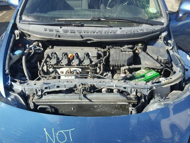 1HGFA16806L008635 - 2006 HONDA CIVIC EX ლურჯი ფოტო 7