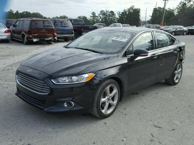 3FA6P0H70DR375261 - 2013 FORD FUSION SE GRAY photo 2