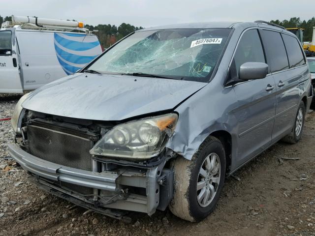 5FNRL38438B095769 - 2008 HONDA ODYSSEY EX GRAY photo 2