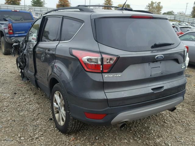 1FMCU0GD4HUC04388 - 2017 FORD ESCAPE SE GRAY photo 3