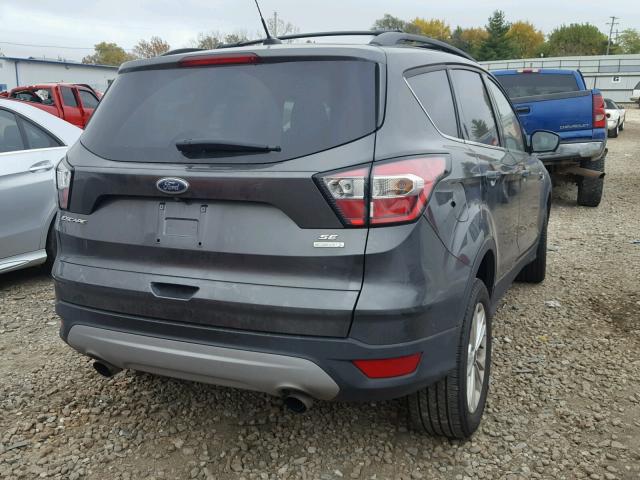 1FMCU0GD4HUC04388 - 2017 FORD ESCAPE SE GRAY photo 4