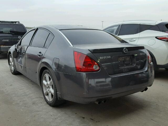 1N4BA41E05C860483 - 2005 NISSAN MAXIMA SE CHARCOAL photo 3