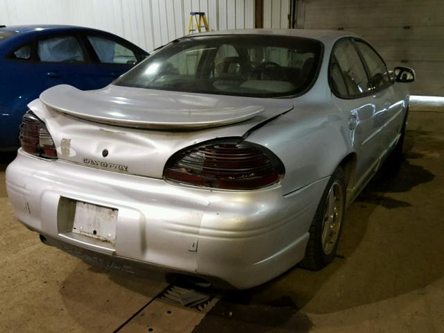 1G2WR52141F176734 - 2001 PONTIAC GRAND PRIX SILVER photo 4