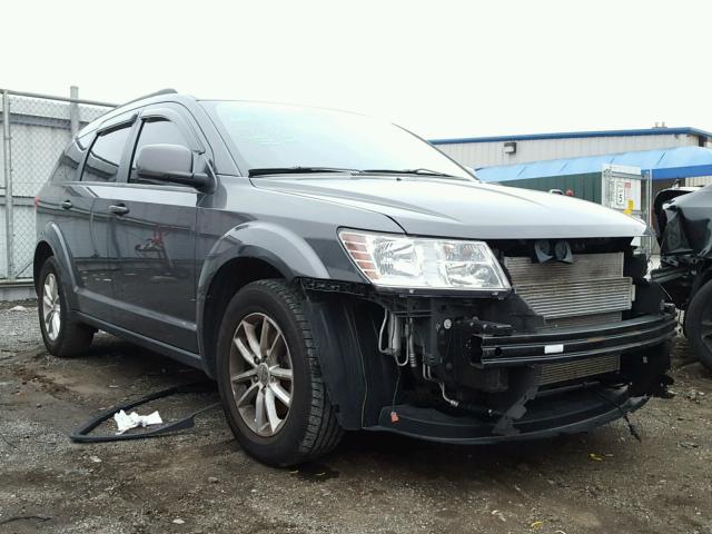 3C4PDCBB1ET130558 - 2014 DODGE JOURNEY SX CHARCOAL photo 1