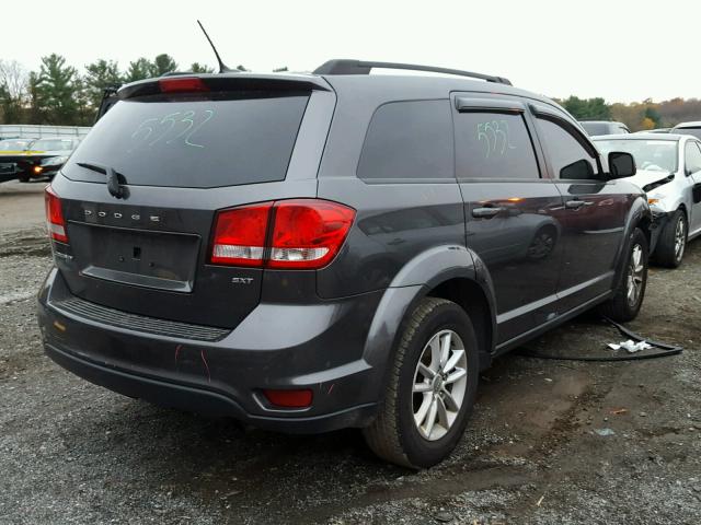 3C4PDCBB1ET130558 - 2014 DODGE JOURNEY SX CHARCOAL photo 4