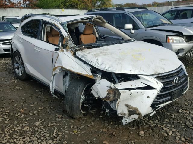 JTJBARBZ1H2125902 - 2017 LEXUS NX 200T WHITE photo 1