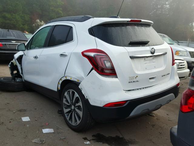 KL4CJCSB2HB153483 - 2017 BUICK ENCORE ESS WHITE photo 3