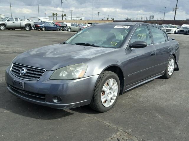 1N4AL11E35C313518 - 2005 NISSAN ALTIMA GRAY photo 2